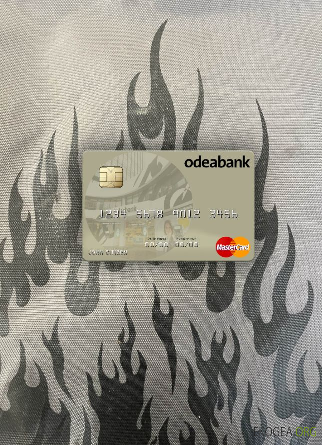 Turquie Odeabank mastercard photolook recto